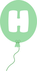 Pastel Balloon Alphabet – Cute and Playful Letters for Kids and Party Design