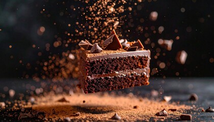 delicious chocolate cake