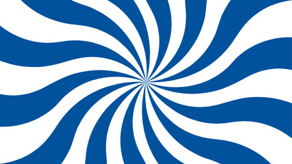 Abstract bold and vibrant background featuring a dynamic spiral burst pattern in vivid pink and white. Swirling rays emanate symmetrically from the center, curving outward in a smooth, hypnotic motion