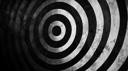 Naklejka premium A detailed scene capturing timeless symbol of strength: monochrome spiral vortex in silver and blackthis version simplifies the title, making it clearer and more concise while still conveying the.