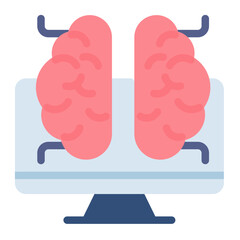 machine learning icon for illustration