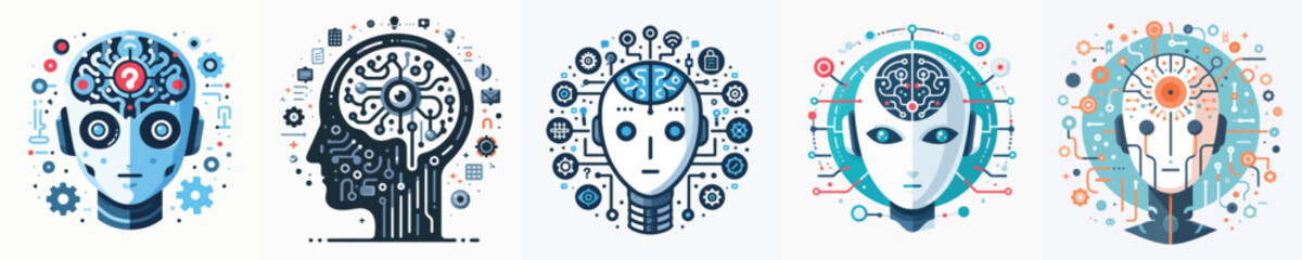 Obraz premium vector of artificial intelligence 