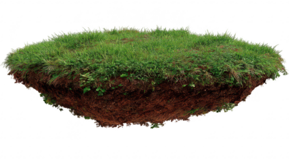 Floating Grassy Ground Patch