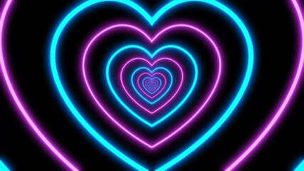 love loop infinity background animated love small enlarge repeat repeater background neon cartoon 4k looping - Powered by Adobe