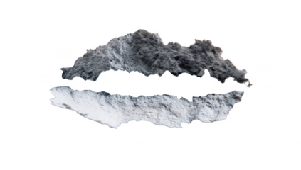 Lip Print, Grey, Dusty