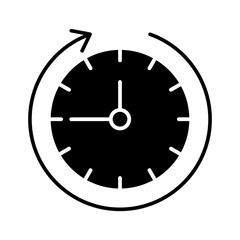 Clock time icon