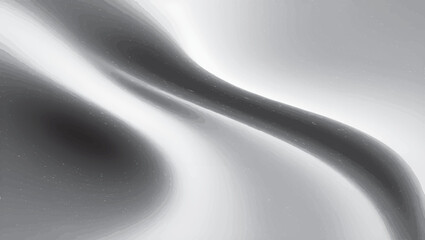 This is a monochromatic abstract image featuring graceful, flowing curves that create a sense of movement and depth.