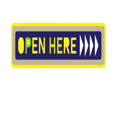 open here icon