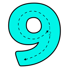 Number Tracing Guide