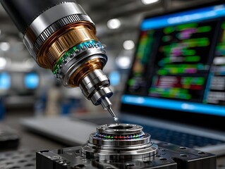 Precision robotic machining, factory automation