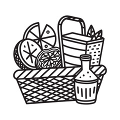 summer Holly Day vector illustratiion