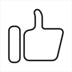 Compliment icon outline vector