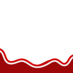 Indonesia Flag Footer
