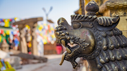 Buddhist monastery Kathmandu.
