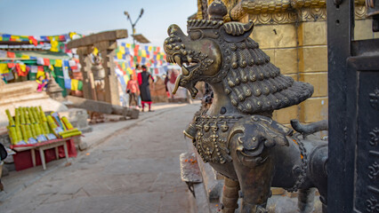 Buddhist monastery Kathmandu.