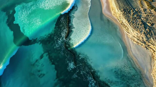 Explore stunning Balos Lagoon in Crete Greece from above showcasing crystal clear waters and serene landscapes, Aerial view of Balos Lagoon, Crete, Greece