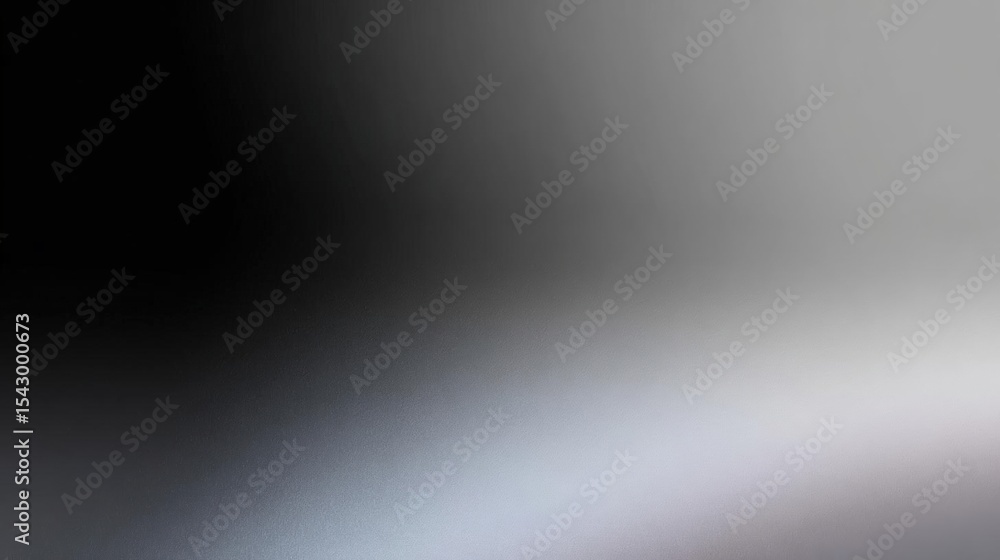 Poster black and white abstract background with a gradient effect. the left side of the image is black, whi