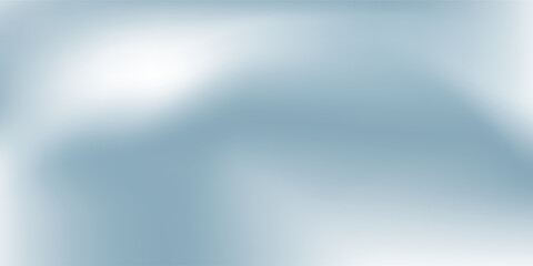 Panoramic abstract blue background for product presentation with sunlight and blurred white modern simple