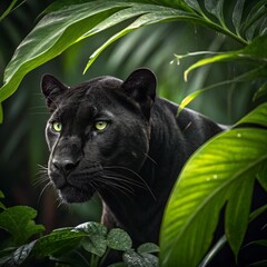 black and white tiger