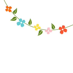 Spring Bunting Flower