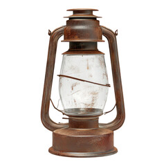 Vintage Lantern Isolated on Transparent Background for Design Use