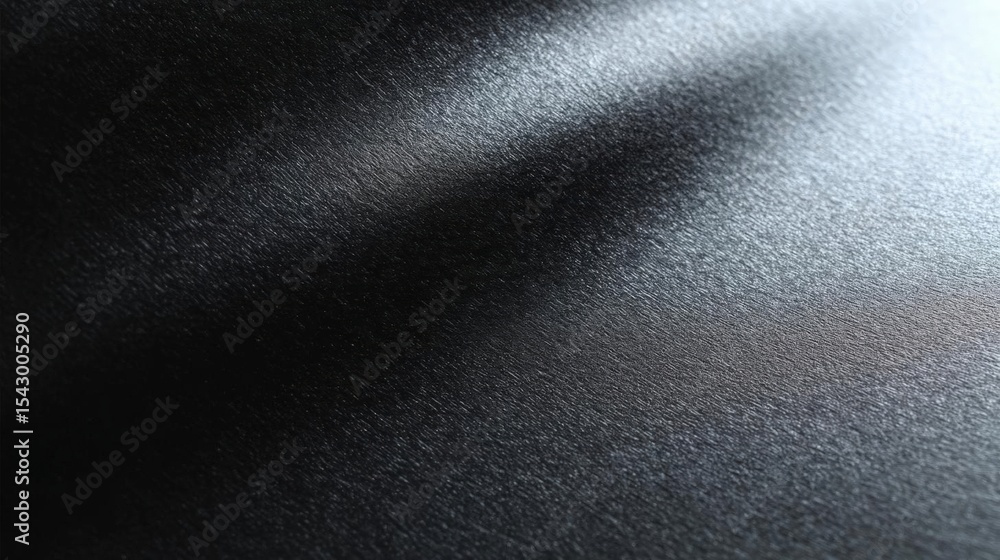 Poster close-up of a black fabric texture. the fabric appears to be made of a shiny, textured material with