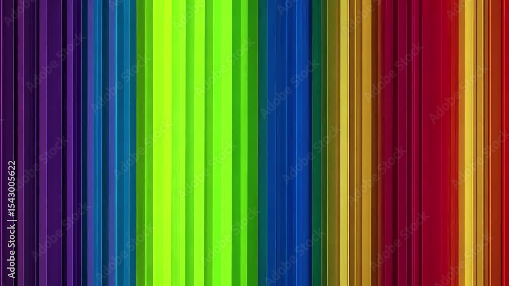Poster vibrant rainbow spectrum gradient lines create a dynamic abstract motion artwork, rainbow spectrum g
