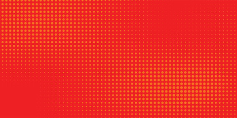 Red diagonal geometric shape with halftone. Modern fiber textured vector eps 10