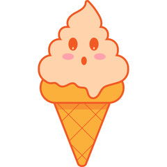 Ice Cream Cone Character