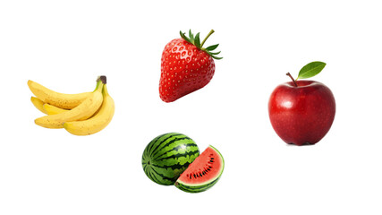 fruit, food, fresh, illustration, lemon, juicy, summer, healthy, background, organic, vector, vegetarian, dessert, vitamin, orange, berry, apple, banana, nutrition, diet, vegan, watermelon, sweet, car