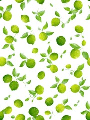 seamless pattern with fruits