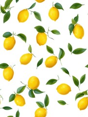 Obraz premium seamless pattern with fruits