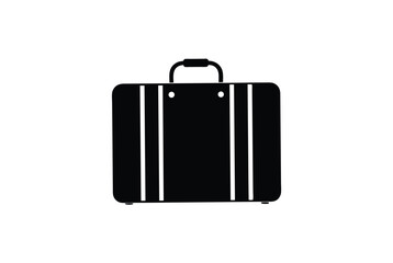 Travel Suitcase Lifestyle Logo Icon Design Single icon