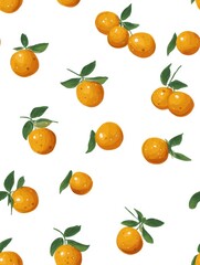 seamless pattern with fruits