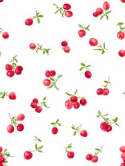 seamless pattern with fruits