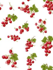 seamless pattern with fruits
