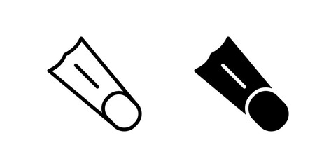 Swim Goggles Icon Set suitable for swimming or diving themes.