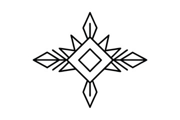 Native American Inspired Motifs Background Design collection American inspired