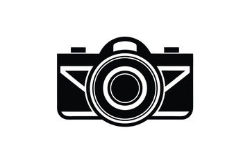 Camera Photography Hobby Logo Icon Design in Red Green Blue and Yellow