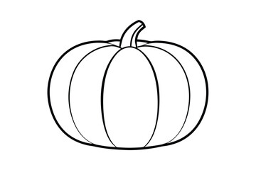 Realistic Orange Pumpkin Illustration for Autumn Designs high resolution