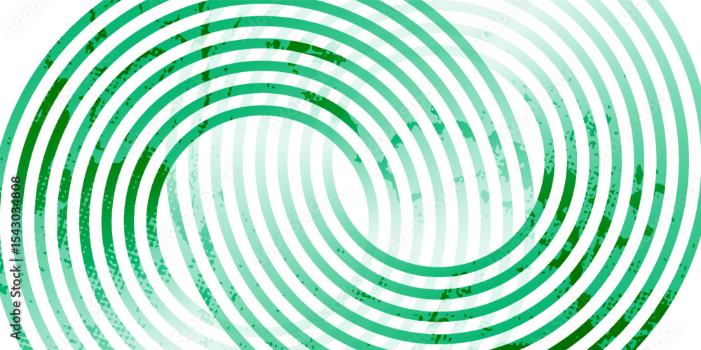 Poster green white abstract background overlap layer on bright space with circles effect decoration. modern