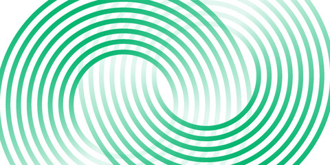 Green white abstract background overlap layer on bright space with circles effect decoration. Modern banner with lines style. Graphic design element stripes concept for flyer, card, or brochure cover