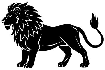 vector illustration of a lion