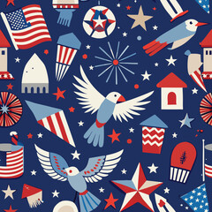 Abstract colorful geometric design with sharp lines and vivid hues ideal for modern branding or artistic projects