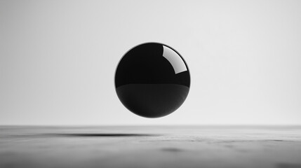 A high-quality image portraying elegant silhouette: the enduring allure of a tarnished silver ball in a still scene.
