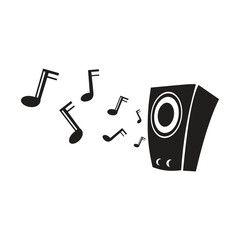 Make a Professional Speaker Music Vector Note Art