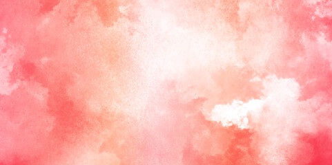Abstract pink and orange watercolor macro texture background. yellow pink background with watercolor alpha grunge texture.	