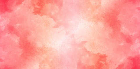 Abstract pink and orange watercolor macro texture background. yellow pink background with watercolor alpha grunge texture.	