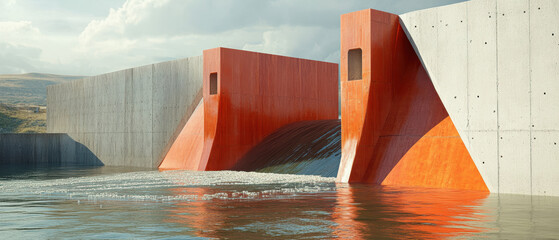 Exploring urban architectural details gigapixel aerial views of industrial locations