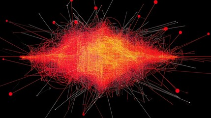 Abstract vibrant energy burst (1)